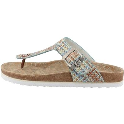 TOM TAILOR , Sandali a Ciabatta Donna, Menta Multi, 36 EU TOM TAILOR , Sandali a Ciabatta Donna, Menta Multi, 36 EU