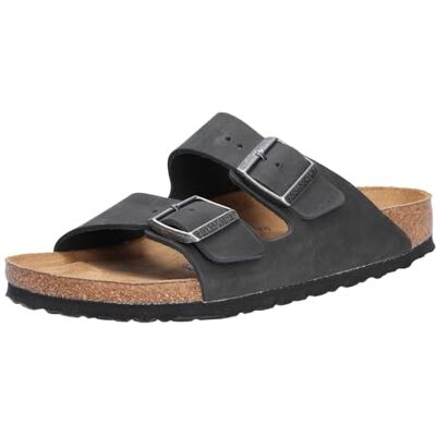 Birkenstock Arizona SFB black, Oiled Leather PIANELLE Uomo, Black EU 35 Birkenstock Arizona SFB black, Oiled Leather PIANELLE Uomo, Black EU 35