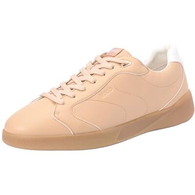 HUGO Riven_Tenn_punyW, Scarpe da Ginnastica Donna, Light/Pastel Brown, 39 EU HUGO Riven_Tenn_punyW, Scarpe da Ginnastica Donna, Light/Pastel Brown, 39 EU