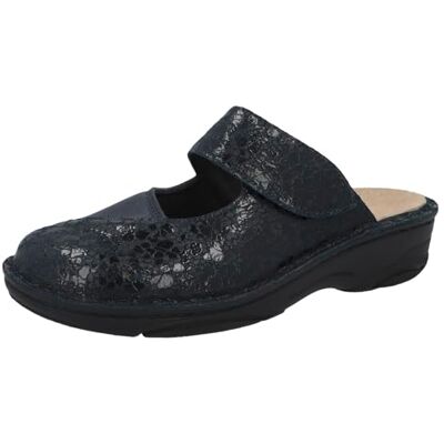 Berkemann Heliane, Pantofole Donna, Blu Scuro Shiny, 37 EU Berkemann Heliane, Pantofole Donna, Blu Scuro Shiny, 37 EU