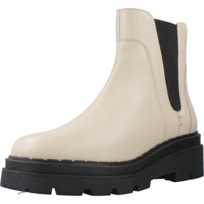 Geox Stivaletti da donna D Felleny C, Lt Taupe Nero, 37 EU Geox Stivaletti da donna D Felleny C, Lt Taupe Nero, 37 EU