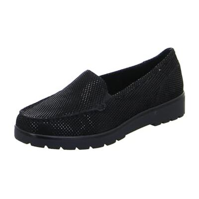 ARA Dallas, Mocassino Donna, Nero, 42.5 EU Larga ARA Dallas, Mocassino Donna, Nero, 42.5 EU Larga