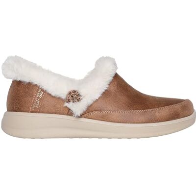 Skechers Women's Cozy Escape-Hands Free Slip-ins Mule, castano, 39.5 EU Skechers Women's Cozy Escape-Hands Free Slip-ins Mule, castano, 39.5 EU