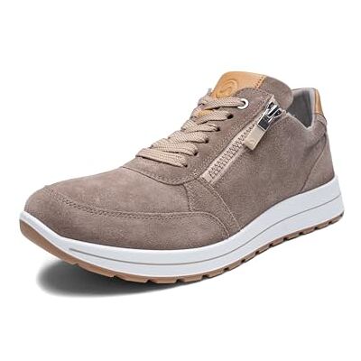 ARA Matteo, Scarpe da Ginnastica Uomo, Grigio Cmel, 42 EU Larga ARA Matteo, Scarpe da Ginnastica Uomo, Grigio Cmel, 42 EU Larga