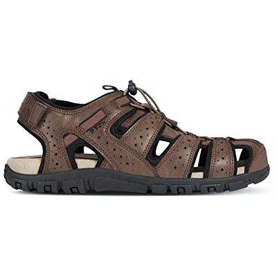 Geox Uomo Sandal Strada B, Sandali Uomo, Marrone Brown, 39 EU Geox Uomo Sandal Strada B, Sandali Uomo, Marrone Brown, 39 EU