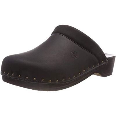 Berkemann Soft Toeffler 00412, Zoccoli unisex adulto, Nero, 44.5 Berkemann Soft Toeffler 00412, Zoccoli unisex adulto, Nero, 44.5