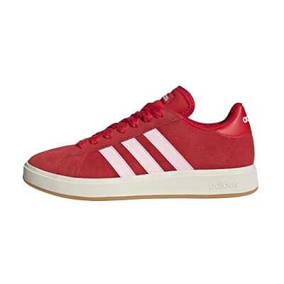 Adidas Donna Grand Court Base 00s Shoes, Better Scarlet/Clear Pink/off White, 36 EU Adidas Donna Grand Court Base 00s Shoes, Better Scarlet/Clear Pink/off White, 36 EU