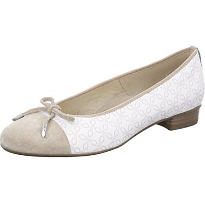 ARA Bari, Ballerine Donna, Sabbia, 42 EU Stretta ARA Bari, Ballerine Donna, Sabbia, 42 EU Stretta