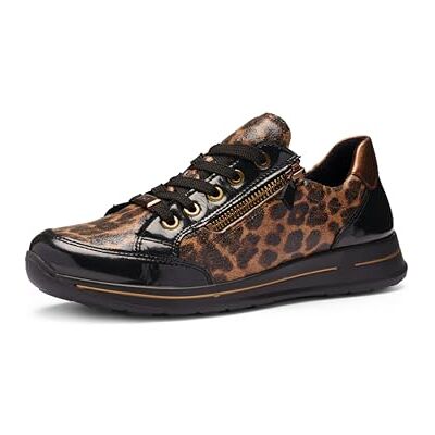 ARA Osaka 2.0 Sneaker da donna, colore nero, scanalature, Mocca, 39 EU, Nero Nuts Mocca, 39 EU Weit ARA Osaka 2.0 Sneaker da donna, colore nero, scanalature, Mocca, 39 EU, Nero Nuts Mocca, 39 EU Weit