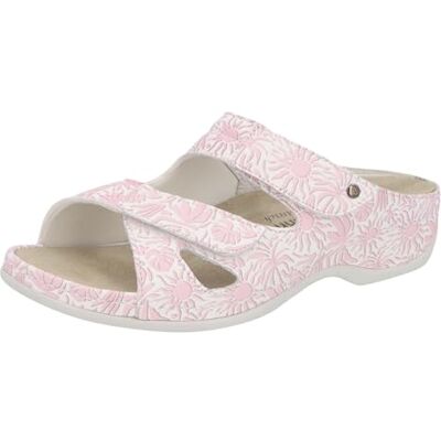 Berkemann Janna, Ciabatte Donna, Bianco Rosa Pelle Stretch, 42 EU Berkemann Janna, Ciabatte Donna, Bianco Rosa Pelle Stretch, 42 EU