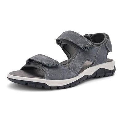 ARA Gino, Sandali Uomo, Jeans Grigio, 44 EU ARA Gino, Sandali Uomo, Jeans Grigio, 44 EU