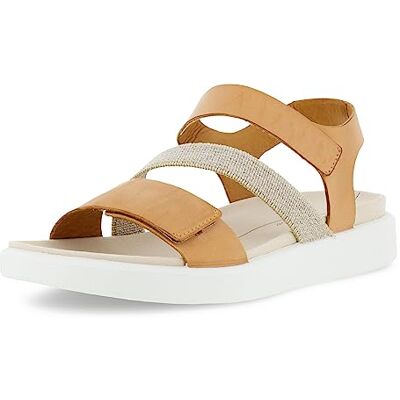 ECCO Flowt W, Sandali, Donna, Marrone (Lion), 41 EU ECCO Flowt W, Sandali, Donna, Marrone (Lion), 41 EU