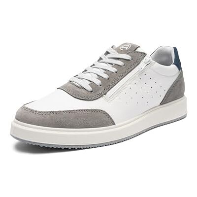 ARA Genova, Scarpe da Ginnastica Uomo, Bianco Bianco, 44 EU ARA Genova, Scarpe da Ginnastica Uomo, Bianco Bianco, 44 EU