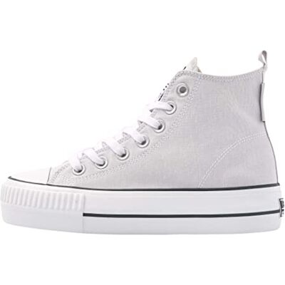 BK British Knights Kaya Mid, Scarpe da Ginnastica Donna, Grigio Chiaro, 37 EU BK British Knights Kaya Mid, Scarpe da Ginnastica Donna, Grigio Chiaro, 37 EU