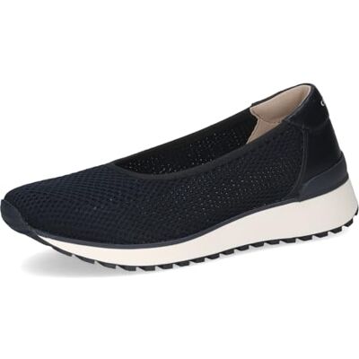CAPRICE Sneaker Basse da Donna, Blu (Ocean Knit Com), 36 EU CAPRICE Sneaker Basse da Donna, Blu (Ocean Knit Com), 36 EU