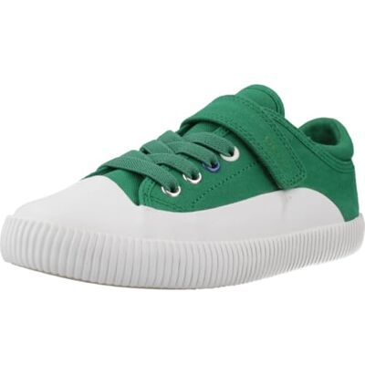 Geox J TIPPESTE Boy B Sneaker, Verde/Bianco, 28 EU Geox J TIPPESTE Boy B Sneaker, Verde/Bianco, 28 EU