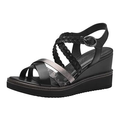 Tamaris Sandalette normale, Nero, 39 EU Tamaris Sandalette normale, Nero, 39 EU