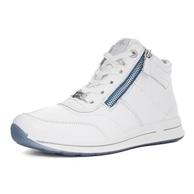 ARA Osaka, Scarpe da Ginnastica Donna, Bianco, 36.5 EU Larga ARA Osaka, Scarpe da Ginnastica Donna, Bianco, 36.5 EU Larga