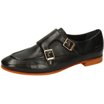 Melvin & Hamilton Ashley 2, Monk-Strap Loafer Donna, Nero, 42 EU Melvin & Hamilton Ashley 2, Monk-Strap Loafer Donna, Nero, 42 EU