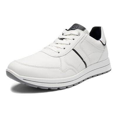 ARA Matteo, Mocassino Uomo, Bianco Blu, 45 EU Larga ARA Matteo, Mocassino Uomo, Bianco Blu, 45 EU Larga