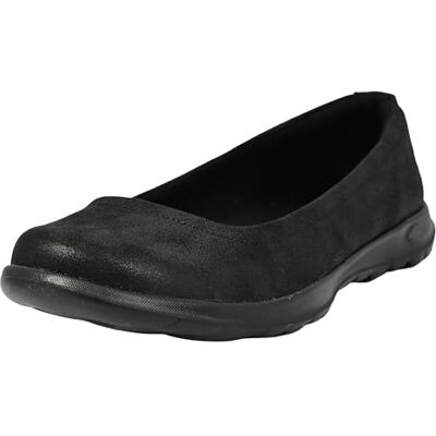 Skechers On-The Go Walk Lite-Dreamer, Ballerine Donna, Nero, 38 EU Skechers On-The Go Walk Lite-Dreamer, Ballerine Donna, Nero, 38 EU
