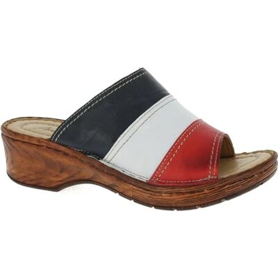 Andrea Conti , Ciabatte Donna, Rosso, Bianco, Blu Marino, 37 EU Andrea Conti , Ciabatte Donna, Rosso, Bianco, Blu Marino, 37 EU