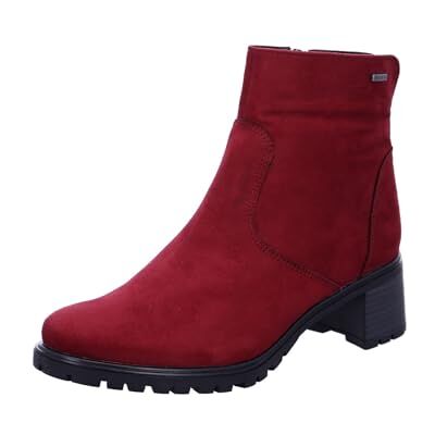 ARA Ronda-GTX, Stivaletto Donna, Rosso Rubino, 42.5 EU Larga ARA Ronda-GTX, Stivaletto Donna, Rosso Rubino, 42.5 EU Larga