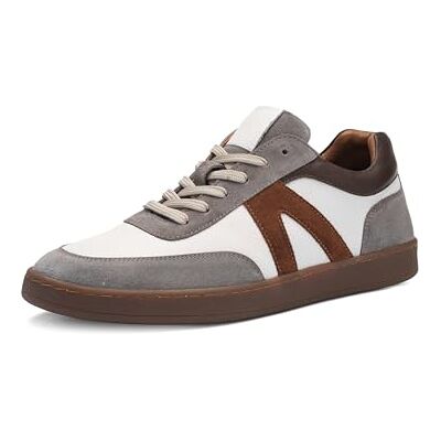 ARA Fabiano, Scarpe da Ginnastica Uomo, Dusty Bianco Mocca Cmello, 44 EU ARA Fabiano, Scarpe da Ginnastica Uomo, Dusty Bianco Mocca Cmello, 44 EU