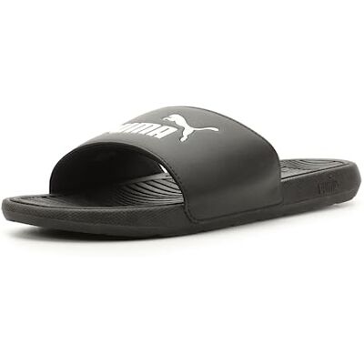 Puma Sandalo da uomo Cool Cat 2.0 Slide, Nero/Bianco, 43 EU Puma Sandalo da uomo Cool Cat 2.0 Slide, Nero/Bianco, 43 EU