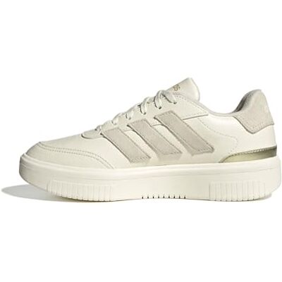 Adidas Courtblock Scarpe da Donna 3, Bianco/allumina/Oro Met, 36 UK, Oro Alumina Bianco Sporco, 35.5 EU Adidas Courtblock Scarpe da Donna 3, Bianco/allumina/Oro Met, 36 UK, Oro Alumina Bianco Sporco, 35.5 EU