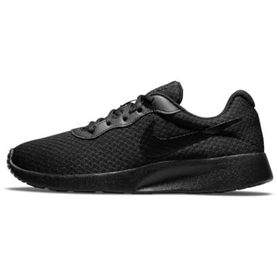 Nike Wmns Tanjun, Scarpe da Ginnastica Donna, Nero/Appena Volt/Nero, 35.5 EU Nike Wmns Tanjun, Scarpe da Ginnastica Donna, Nero/Appena Volt/Nero, 35.5 EU