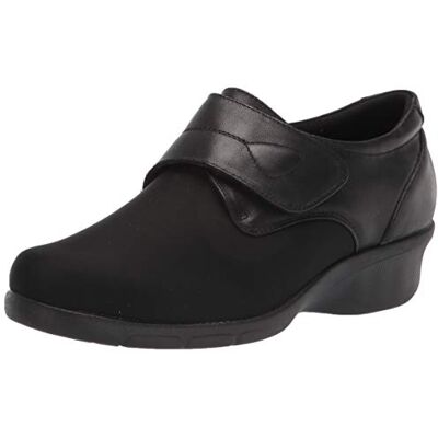 Propét Women's Wilma Oxford Flat, Black, Numeric_6_Point_5 Wide Propét Women's Wilma Oxford Flat, Black, Numeric_6_Point_5 Wide