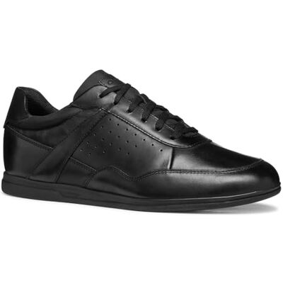 Geox U Renan C, Scarpe da Ginnastica Uomo, Black, 41 EU Geox U Renan C, Scarpe da Ginnastica Uomo, Black, 41 EU