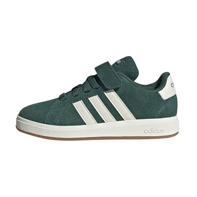 Adidas Unisex Bambini e Ragazzi Grand Court 00S Children Shoes, Collegiate Green/off White/Gum, 28.5 EU Adidas Unisex Bambini e Ragazzi Grand Court 00S Children Shoes, Collegiate Green/off White/Gum, 28.5 EU