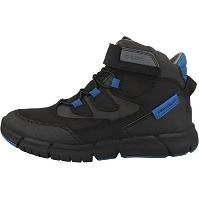 Geox J Flexyper Boy B Abx, Stivaletti Bambini e ragazzi, Black Petrol J169, 28 EU Geox J Flexyper Boy B Abx, Stivaletti Bambini e ragazzi, Black Petrol J169, 28 EU