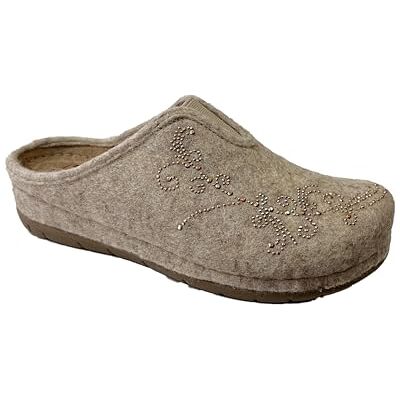 Scholl Donna Inverness Strass Sandalo, beige, 38 EU Scholl Donna Inverness Strass Sandalo, beige, 38 EU