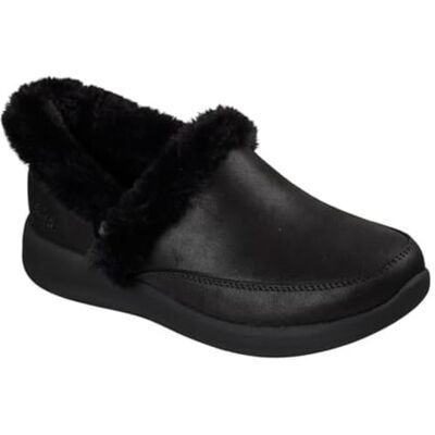 Skechers Pantofole da donna Cozy Escape-Hands Free Slip-in Slipper, Nero/nero, 38.5 EU Skechers Pantofole da donna Cozy Escape-Hands Free Slip-in Slipper, Nero/nero, 38.5 EU