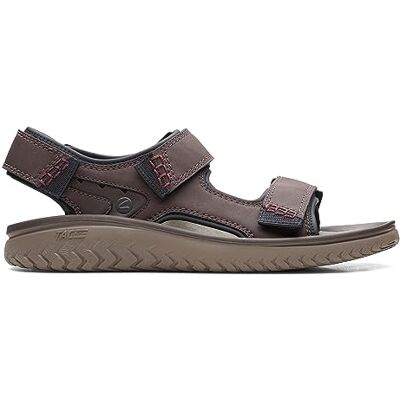 Clarks Wesley bay, Sandalo da Uomo, Marrone (Brown), 41 EU Clarks Wesley bay, Sandalo da Uomo, Marrone (Brown), 41 EU