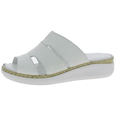 Andrea Conti , Ciabatte Donna, Bianco, 39 EU Andrea Conti , Ciabatte Donna, Bianco, 39 EU