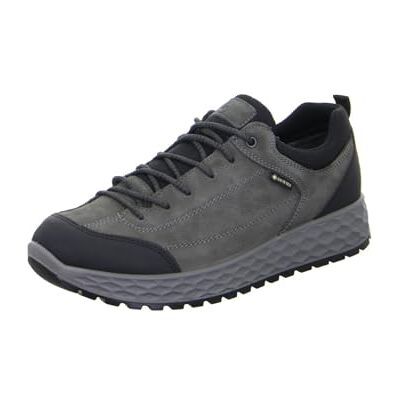 ARA Stresa-GTX, Sneaker a Taglio Basso Uomo, Nero/Grigio, 45 EU Larga ARA Stresa-GTX, Sneaker a Taglio Basso Uomo, Nero/Grigio, 45 EU Larga