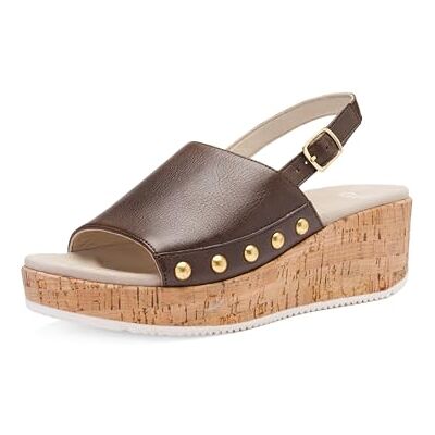 ARA Rimini, Sandali Donna, Sabbia Mocca Naturale, 39 EU ARA Rimini, Sandali Donna, Sabbia Mocca Naturale, 39 EU