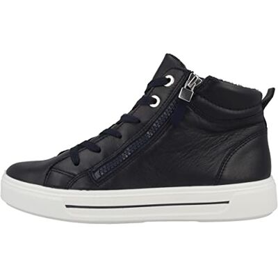 ARA Sneaker da donna mid 12-27404, Blu, 36.5 EU Larga ARA Sneaker da donna mid 12-27404, Blu, 36.5 EU Larga