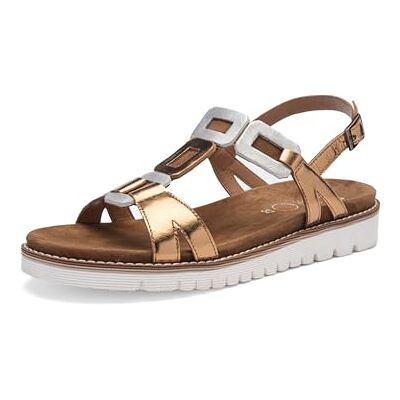 ARA Kent, Sandali Donna, Whisky Platino Argento, 38 EU ARA Kent, Sandali Donna, Whisky Platino Argento, 38 EU