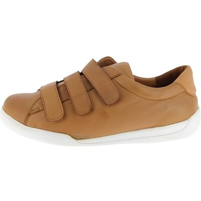 Andrea Conti Damen Low Top Sneaker, Scarpe da Ginnastica Donna, Brandy Cognac, 41 EU Andrea Conti Damen Low Top Sneaker, Scarpe da Ginnastica Donna, Brandy Cognac, 41 EU