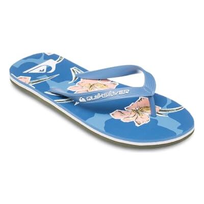 Quiksilver Sandalo da Uomo Molokai Art 25, Coronet Blue BACKYARDS, 45 EU, Coronet Blue Backyards, 45 Quiksilver Sandalo da Uomo Molokai Art 25, Coronet Blue BACKYARDS, 45 EU, Coronet Blue Backyards, 45