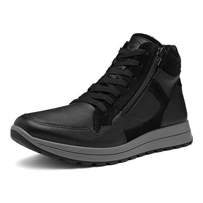 ARA Matteo 2.0, Stivaletto Uomo, Nero, 46 EU Larga ARA Matteo 2.0, Stivaletto Uomo, Nero, 46 EU Larga