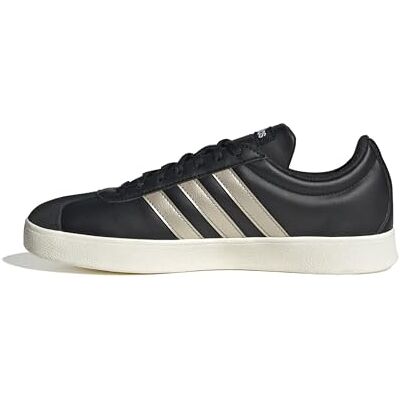 Adidas Donna VL Court Base Shoes, Core Black/Ftwr White/Core White, 38 EU Adidas Donna VL Court Base Shoes, Core Black/Ftwr White/Core White, 38 EU