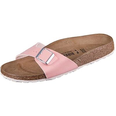 Birkenstock Madrid graceful coral peach, Birko Flor PIANELLE Uomo, Peach EU 38 Birkenstock Madrid graceful coral peach, Birko Flor PIANELLE Uomo, Peach EU 38