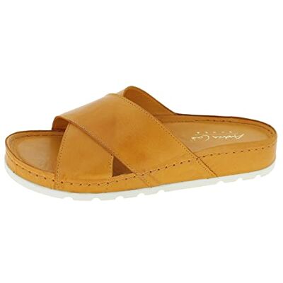 Andrea Conti , Ciabatte Donna, Colore: Arancione, 40 EU Andrea Conti , Ciabatte Donna, Colore: Arancione, 40 EU