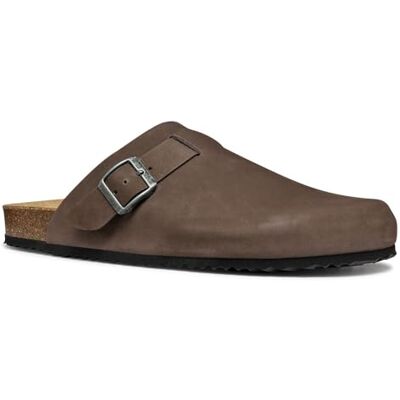 Geox U GHITA C, Sandalo Scorrevole Uomo, Dk Coffee, 40 EU Geox U GHITA C, Sandalo Scorrevole Uomo, Dk Coffee, 40 EU
